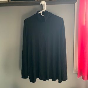 Black turtle neck